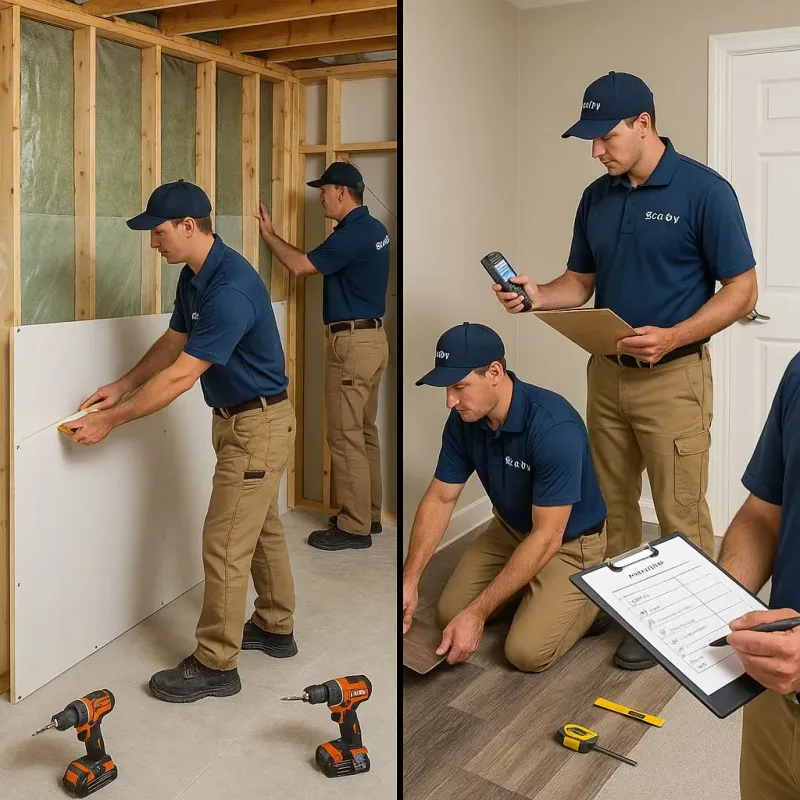 Repairs and Reconstruction process in Pitman, NJ