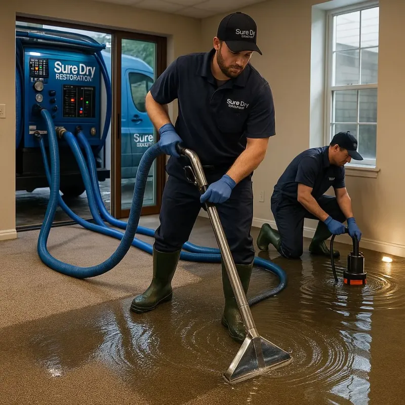 Water Extraction and Removal process in Pitman, NJ
